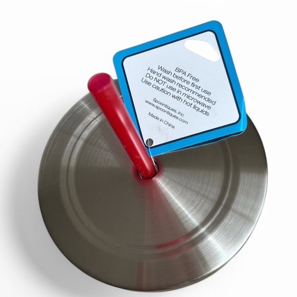 Betty Boop 20 oz. Tumbler Cup with Lid + Straw NIB Glitter Sparkle Reusable - Picture 4 of 10